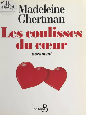 cover image of Les coulisses du cœur